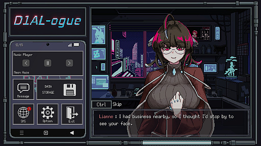 画像ギャラリー No.004のサムネイル画像 / サイバーパンクな世界でアンドロイドを修理するナラティブなパズルゲーム「D1AL-ogue」,2月5日に無料配信
