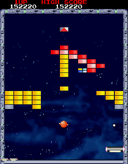 画像ギャラリー No.006のサムネイル画像 / アケアカ版「クエスター」，1月29日配信。1987年にナムコから発売されたブロックくずしゲーム