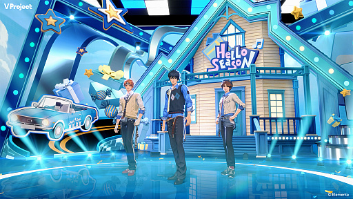 画像ギャラリー No.004のサムネイル画像 / 没入型3Dアイドルゲーム「V Project」初公開。最新技術「セルシェーディングPLUS」で描くビジュアルは，共感あふれる体験をもたらす