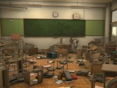 日本の学校という誰もが知る日常空間にリミナルスペースの要素を取り入れた心理的探索ゲーム「ナフダサガシ」，2月下旬にSteamで配信予定