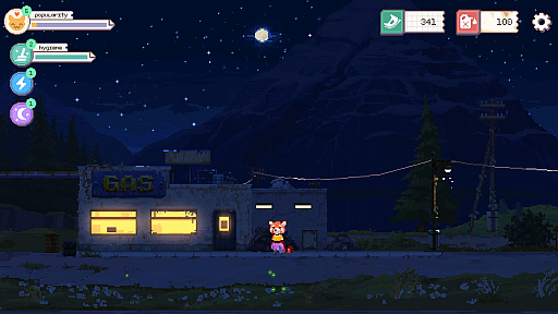 画像ギャラリー No.006のサムネイル画像 / 電気自動車の時代にさびれた給油所を経営するシミュレーション「最後のガソリンスタンド」，プレイテストを開始