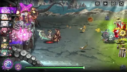 画像ギャラリー No.011のサムネイル画像 / ［プレイレポ］3月18日配信開始の「邪神戦記ルルイエ少女隊」は，触手ガールたちを率いて敵に挑む放置系タワーディフェンスだ