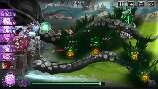 画像ギャラリー No.013のサムネイル画像 / ［プレイレポ］3月18日配信開始の「邪神戦記ルルイエ少女隊」は，触手ガールたちを率いて敵に挑む放置系タワーディフェンスだ