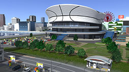 画像ギャラリー No.002のサムネイル画像 / 「A列車で行こう9 Evolution」,緑化建物群やデータセンター,都市交通の中心となる駅などゲーム内に登場する建物情報が公開に