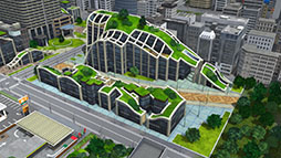 画像ギャラリー No.004のサムネイル画像 / 「A列車で行こう9 Evolution」,緑化建物群やデータセンター,都市交通の中心となる駅などゲーム内に登場する建物情報が公開に