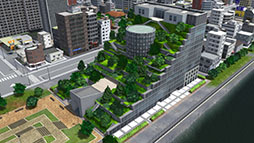 画像ギャラリー No.005のサムネイル画像 / 「A列車で行こう9 Evolution」,緑化建物群やデータセンター,都市交通の中心となる駅などゲーム内に登場する建物情報が公開に