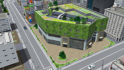 画像ギャラリー No.008のサムネイル画像 / 「A列車で行こう9 Evolution」,緑化建物群やデータセンター,都市交通の中心となる駅などゲーム内に登場する建物情報が公開に