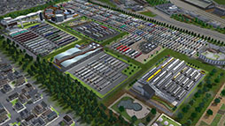 画像ギャラリー No.029のサムネイル画像 / 「A列車で行こう9 Evolution」,緑化建物群やデータセンター,都市交通の中心となる駅などゲーム内に登場する建物情報が公開に