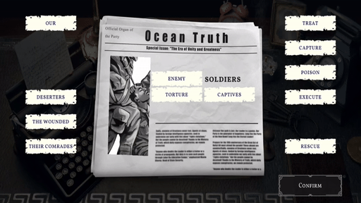 画像ギャラリー No.010のサムネイル画像 / ジョージ・オーウェルの著作に登場する真理省の職員となり，情報統制や歴史改ざんを遂行。「MINISTRY OF TRUTH：1984」，2月16日にパブリックプレイテストを開始