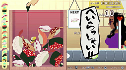 画像ギャラリー No.003のサムネイル画像 / 目指せ大トロ！　同じネタの寿司をくっつけて，お客に提供する。落ち物系パズル「元祖 落とし寿司 めびうす」，Switch2版が発売決定