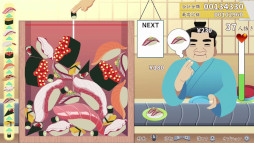 画像ギャラリー No.003のサムネイル画像 / パズルゲーム「元祖 落とし寿司 めびうす」，Switch2版をリリース。同じネタ同士をくっつけて寿司を豪華にし，「幻の大トロ」にすることを目指す