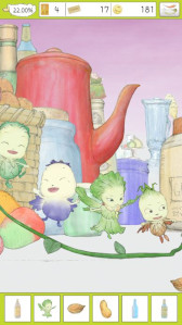 画像ギャラリー No.008のサムネイル画像 / 「やさいのようせいのさがしもの」,スマホ向けにリリース。天野喜孝氏の画集「N.Y.SALAD」を原作とするアニメを題材とした初めてのゲーム