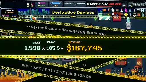 画像ギャラリー No.005のサムネイル画像 / ブラック企業運営ローグライト「MANIFESTO」，デモ版をSteamでリリース。従業員が力尽きてもお構い無し。用済みになったら謎の空間へポイ