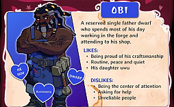 画像ギャラリー No.008のサムネイル画像 / ダンジョンで美女やイケメンとデートし，ダイスを振って冒険。RPG「Dating and Dragons - A Love Quest」，クラファンを実施中