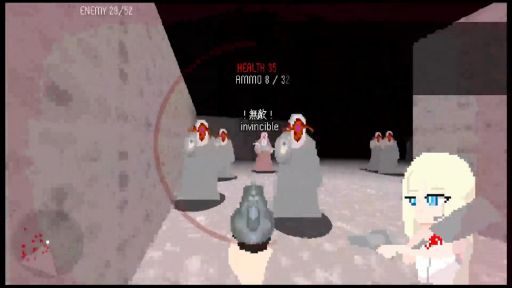 画像ギャラリー No.006のサムネイル画像 / 最強のギャルとなり，異界となった村に潜入し，事態を収拾するオールドスクールFPS「ギャルトムラ」，体験版をSteamで配信開始