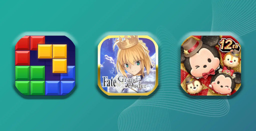 画像ギャラリー No.002のサムネイル画像 / 年末年始の国内モバイルゲーム市場をSensor Towerが分析。DL数は「ブロックブラスト」，収益は「FGO」，DAUは「ツムツム」がトップ