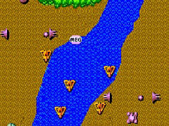 KONAMIのSTG「メガゾーン」がアーケードアーカイブスで2月12日に配信開始。戦車を操縦して敵基地を進み，最奥にあるコアの破壊を目指す