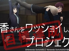 謎のアクションゲーム「桃香（を）ワッショイ」，Switch版のクラウドファンディングが開始1時間半で目標達成。リターン品アップデートを発表