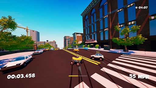 画像ギャラリー No.003のサムネイル画像 / 公道を飛んで跳ねて駆け抜ける! ハイスピード配達レーシング「DEADLINE DELIVERY」のデモ版が配信開始