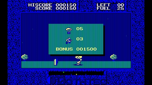 画像ギャラリー No.006のサムネイル画像 / 「EGGコンソール エギー PC-8801」配信開始。卵型ボディの自機で飛び回るアクションゲーム