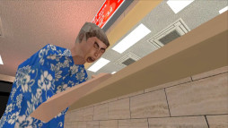 画像ギャラリー No.008のサムネイル画像 / 人喰いレストランを描いたホラーADV「Manny’s」,Switch版をリリース。無人島で飢えた漂流者は,あるはずのないファストフード店を目にする