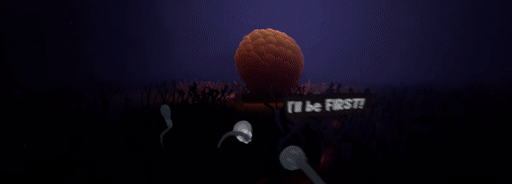 画像ギャラリー No.004のサムネイル画像 / 主人公は精子。ゴールを目指して体内を駆け抜けるアドベンチャーゲーム「Become」が発表，あわせてアナウンストレイラーも公開