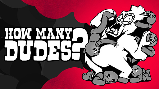 画像ギャラリー No.005のサムネイル画像 / “野郎”を集めて巨大ゴリラや神様に人海戦術で立ち向かうカオスなローグライクオートバトラー「How Many Dudes?」,Steam Nextフェス参加を発表