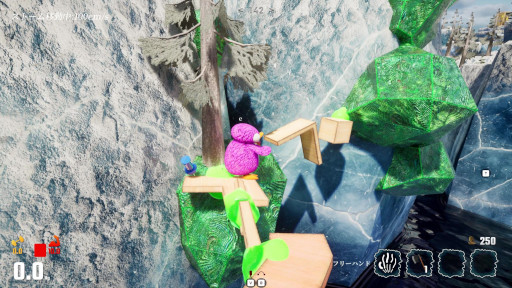 画像ギャラリー No.003のサムネイル画像 / 最大8人協力の橋づくりゲーム「LINK penguins」，4月7日にSteamでリリース。木，机，ピアノなど，さまざまなものが橋の材料となる