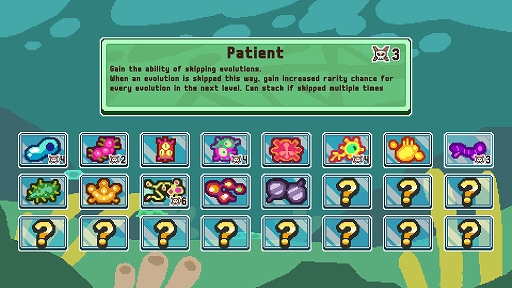 Everything is Crab: 生物進化ローグライト