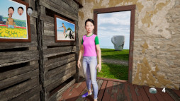 画像ギャラリー No.006のサムネイル画像 / 五分目 悟氏が自身のシュールCGアニメの世界をゲーム化。3Dアクション「親戚の家に行け!よし子!」,Steamでリリース