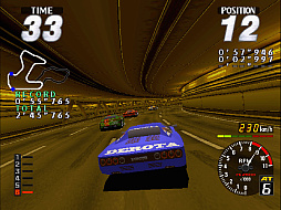 画像ギャラリー No.004のサムネイル画像 / より爽快になったドリフトで熱いレースに挑め。リッジレーサーシリーズ第3弾「レイブレーサー」,アケアカで登場。2月26日に配信開始