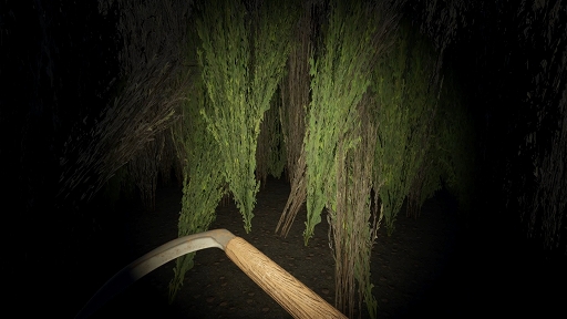 画像ギャラリー No.001のサムネイル画像 / 音や光に反応して獲物を追う存在が潜む深夜の庭園で草を刈り続けろ。ホラーゲーム「Bait Garden」,3月31日に配信