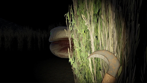 画像ギャラリー No.002のサムネイル画像 / 音や光に反応して獲物を追う存在が潜む深夜の庭園で草を刈り続けろ。ホラーゲーム「Bait Garden」,3月31日に配信