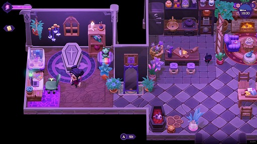 画像ギャラリー No.006のサムネイル画像 / ヴァンパイアの農場生活を描く「ムーンライト・ピークス -ヴァンパイアのゴシックライフ-」，Switch2/Switch版を7月9日に発売