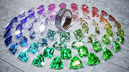 画像ギャラリー No.005のサムネイル画像 / 鉱物をカットして美しい宝石に仕上げていく「RigidGems: Jewel Architect」，Steamでウィッシュリスト登録を受付中