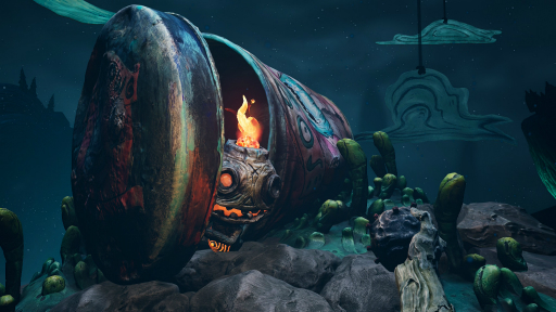 画像ギャラリー No.005のサムネイル画像 / ［プレイレポ］眠れぬ夜，枕元のSwitch2でココロだけ“ウォーキング”させる。「The Midnight Walk」の寓意に満ちた世界を歩くひととき