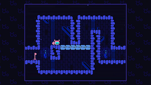 画像ギャラリー No.002のサムネイル画像 / 高評価パズルアクションゲーム「Öoo」，PS5版を本日発売。爆弾いもむしを操作し，自身を爆発させて道を拓こう