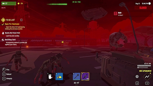 画像ギャラリー No.002のサムネイル画像 / ゾンビアポカリプス世界でショップを経営。仕入れ先はゾンビに廃墟,そしてお客。「The Walking Trade」,Steamでリリース