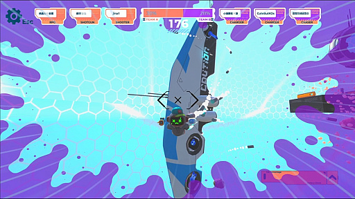 画像ギャラリー No.010のサムネイル画像 / 空を自由に飛び回って,アリーナを塗りつぶしていく陣取りシューティングゲーム「Inkoid」,Steamで配信開始