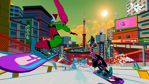画像ギャラリー No.005のサムネイル画像 / 「HYPERyuki: Snowboard Syndicate」は，「ジェットセットラジオ」や「SSX」にインスパイアを受けたスノーボードアクション［GDC 2026］