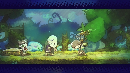 画像ギャラリー No.006のサムネイル画像 / 2D横スクロールACT「GOBBLE」,9月24日発売決定。勇者に憧れる少年と,敵を捕食して能力を習得するモンスターが冒険を繰り広げる