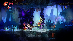 画像ギャラリー No.010のサムネイル画像 / 2D横スクロールACT「GOBBLE」，9月24日発売決定。勇者に憧れる少年と，敵を捕食して能力を習得するモンスターが冒険を繰り広げる