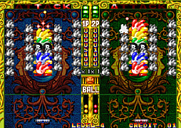 画像ギャラリー No.006のサムネイル画像 / 「アケアカNEOGEO ガッポリン」，3月12日配信。1997年にビデオシステムが開発したブロック崩しゲーム。同じ色の敵をつなげて倒すと高得点