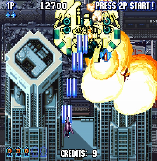 画像ギャラリー No.002のサムネイル画像 / 「コンソールアーカイブス ソニックウィングス・スペシャル」，3月12日配信。1996年にビデオシステムから発売されたSTG