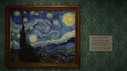 画像ギャラリー No.002のサムネイル画像 / 解説テキストを読み,有名絵画に混ざったAI作品を見分ける。絵画を使った8番ライク「gAillery: Don't Trust Your Eyes」,ストアページを公開