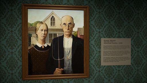 画像ギャラリー No.003のサムネイル画像 / 解説テキストを読み,有名絵画に混ざったAI作品を見分ける。絵画を使った8番ライク「gAillery: Don't Trust Your Eyes」,ストアページを公開