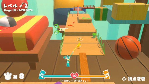 画像ギャラリー No.005のサムネイル画像 / 2人協力型3Dアクション「GooNECT√2」,Switch版を2026年5月に発売。ステージを自動生成する機能やオフラインモードを追加