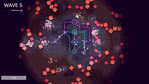 画像ギャラリー No.003のサムネイル画像 / 回路設計×ローグライト×タワーディフェンスな新作「Pulslink」，Steamストアページを公開。回路次第でタワーの性能が変化する