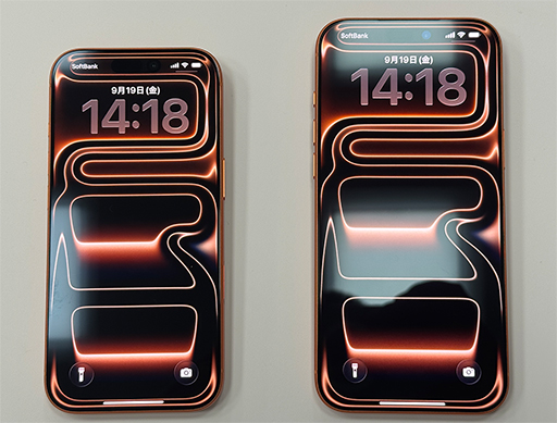 画像ギャラリー No.012のサムネイル画像 / 「iPhone 17」シリーズと「iPhone Air」の実機を写真でチェック。あらためて特徴をおさらい