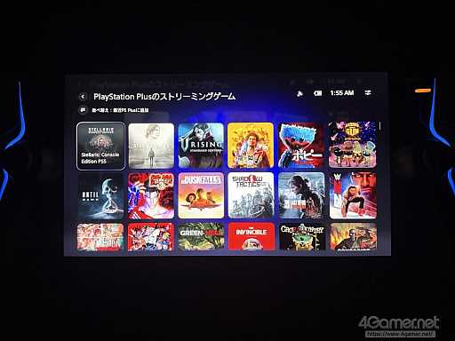画像ギャラリー No.011のサムネイル画像 / 「PS Portal」でついに(ほぼ)単独でゲームが遊べる! クラウドストリーミング機能で何がどうやってプレイできるのか,実際に確かめてみた
